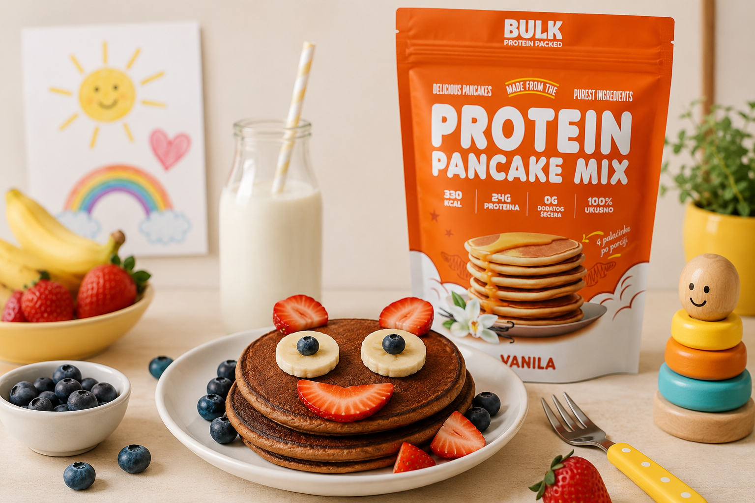 Proteinske palacinke za decu
